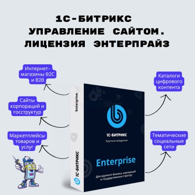 1С-Битрикс: Управление сайтом. Лицензия Энтерпрайз - купить в Екатериновке
